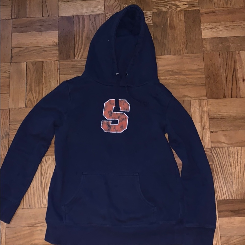 Navy Syracuse sweatshirt
